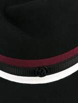 Thumbnail for your product : Maison Michel Black Bordeaux Virginie fedora hat