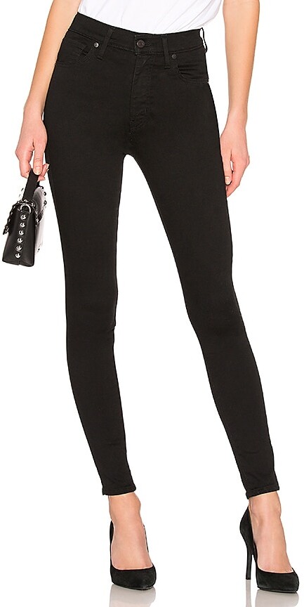Levi's mid rise black skinny jeans Clearance