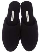 Thumbnail for your product : White + Warren Knit Round-Toe Slippers