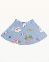 Thumbnail for your product : Juicy Couture Beach Doodle Fleece Skirt for Girls