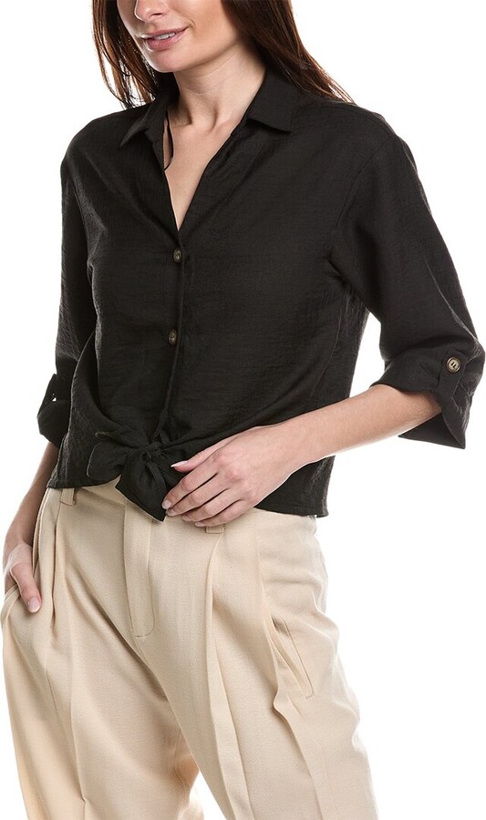 women shirts with ties