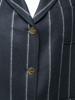 Thumbnail for your product : Thom Browne Shadow Stripe Narrow Sack Jacket