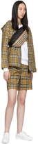 Thumbnail for your product : Burberry Beige Vintage Check Lightweight Hooded Jacket