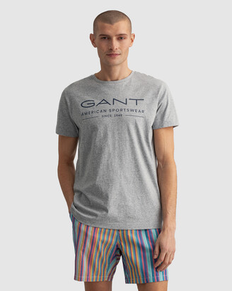 GANT Men's Logo Grey Size 2XL New