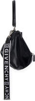 Thumbnail for your product : Givenchy Pandora Small Smooth Leather Crossbody Bag with Logo-Web Strap