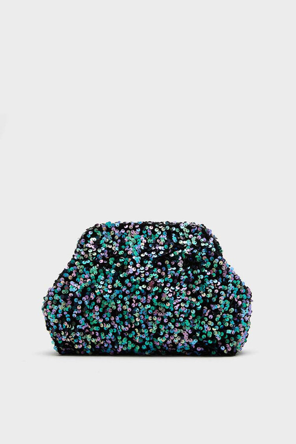 Caterina Bertini Multi Sparkle Clutch