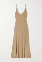 Thumbnail for your product : ANNA QUAN Scarlet Ribbed Cotton Midi Dress