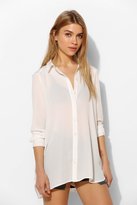 Thumbnail for your product : UO 2289 Staring At Stars Cross-Back Button-Down Shirt