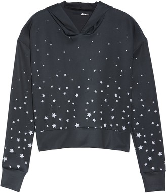 COR designed by Ultracor Galaxy Crop Hoodie