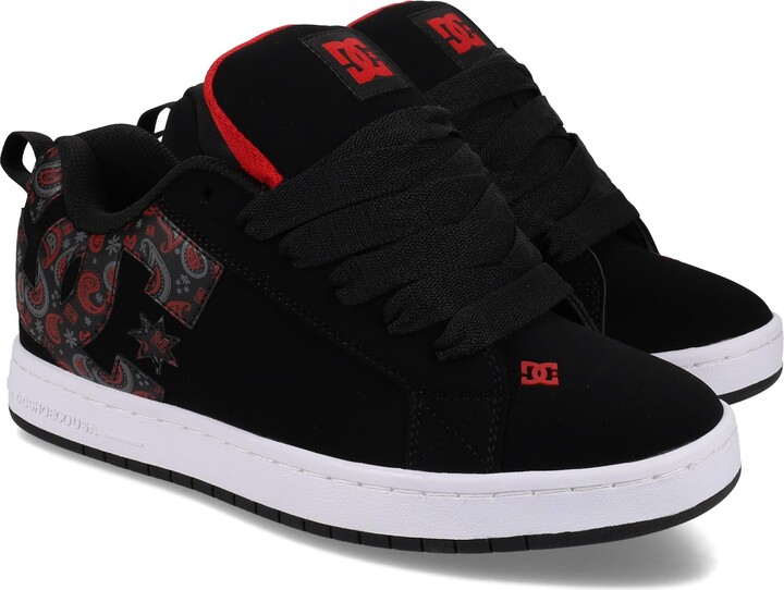 DC Mens Court Graffik Skate Shoe