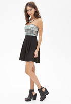 Thumbnail for your product : Forever 21 Sequined Combo Dress