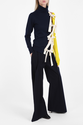 Jacquemus Triangle Panelled Trousers