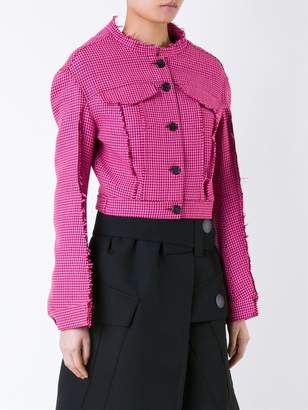 Yang Li button down fitted jacket