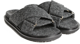 Thumbnail for your product : Marni Felt Sandals