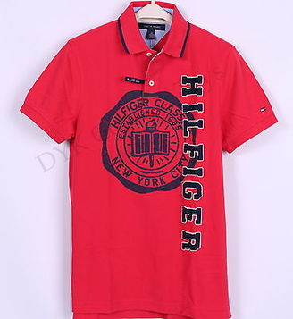 Tommy Hilfiger New Men's Custom Fit Mesh Logo Rugby Polo Shirt - Free Shipping