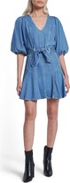 Thumbnail for your product : 7 For All Mankind Eco Lustre Puff Sleeve Dress (Tulip) Women's Clothing