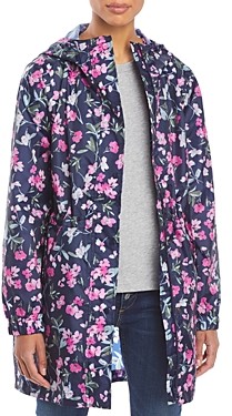 floral rain mac