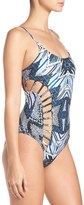 Thumbnail for your product : Red Carter Cutout One-Piece Swimsuit