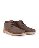 Thumbnail for your product : Barbour Nelson Leather Flexi Sole Chukka Boots Colour: BROWN, Size: UK