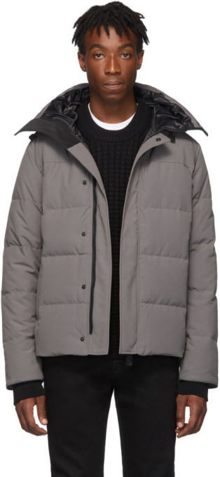 Canada Goose Grey Black Label Macmillan Parka - ShopStyle Outerwear