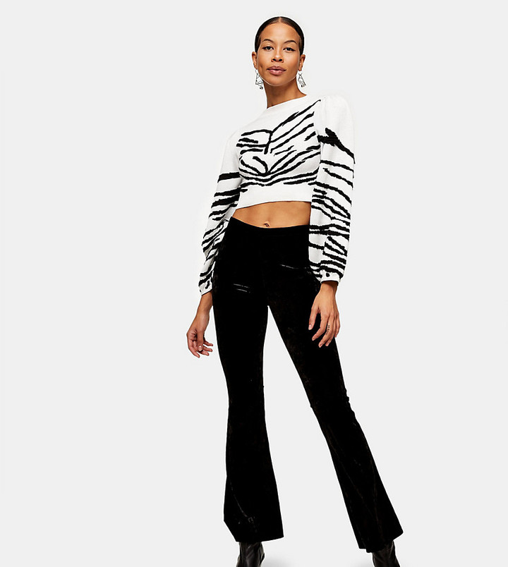 Topshop tall flared jeans Clearance