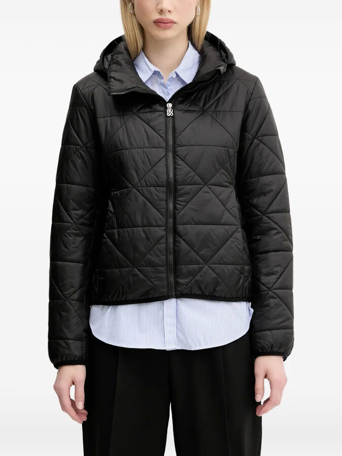 HUGO BOSS Quilted Hooded Jacket