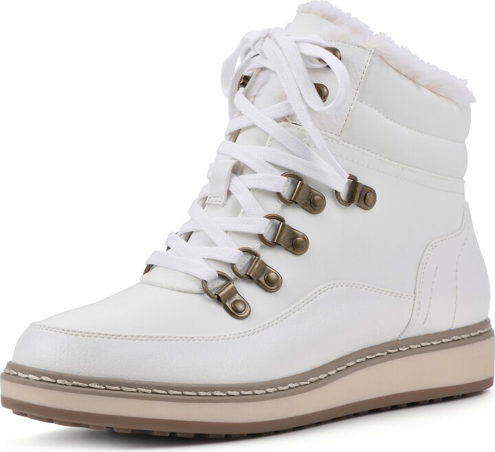 White Mountain Lace Boots ShopStyle