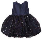 Thumbnail for your product : La Stupenderia EMBELLISHED SHANTUNG & TULLE PARTY DRESS