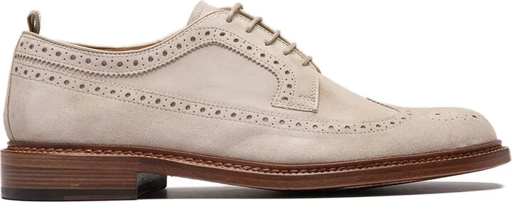 Officine Creative Leather Lace-Up Derby Shoes