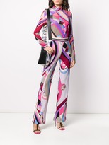 Thumbnail for your product : Emilio Pucci Geometric Print Turtleneck Top