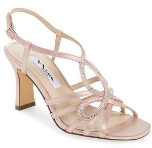 Nina Amabel Crystal Embellished Sandal