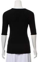 Thumbnail for your product : Altuzarra Short Sleeve Knit Top