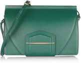 Thumbnail for your product : Nina Ricci Medium leather and suede shoulder bag