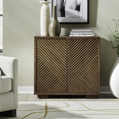 Millwood Pines Annamari 2 Door Accent Cabinet w/ 1 Adjustable Shelf