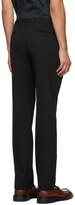Thumbnail for your product : Giorgio Armani Black Solid Trousers