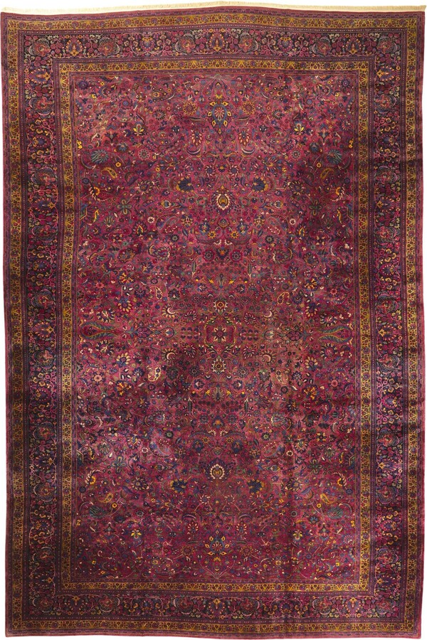 1stDibs Antique Persian Mashhad Rug With Traditional Style