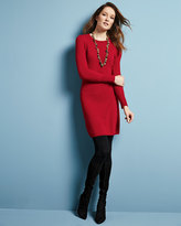 Thumbnail for your product : Neiman Marcus Crewneck Cashmere Sweaterdress