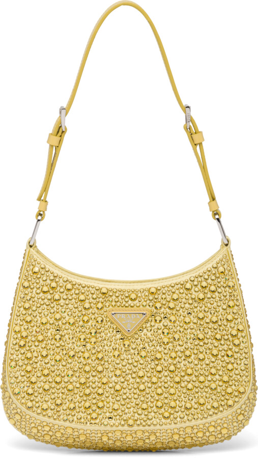 Prada Yellow Women's Shoulder Bags | ShopStyle