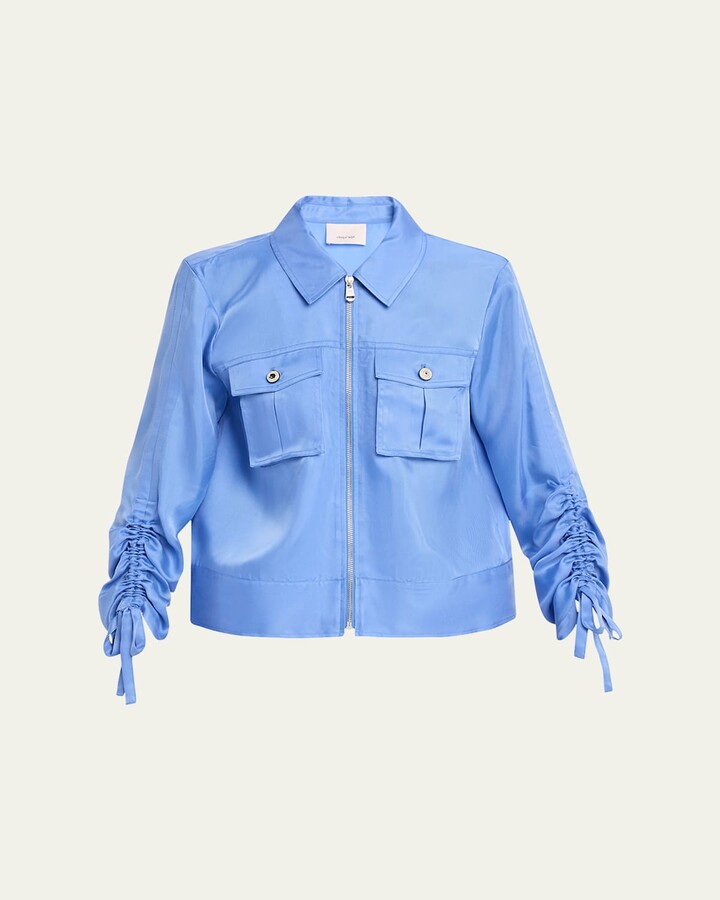 Cinq à Sept Dale Patch-Pocket Twill Jacket