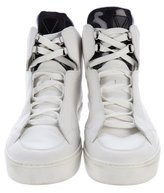 Thumbnail for your product : Louis Vuitton Damier High-Top Sneakers