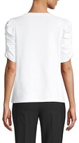 Thumbnail for your product : Kate Spade Ruched-Sleeve T-Shirt