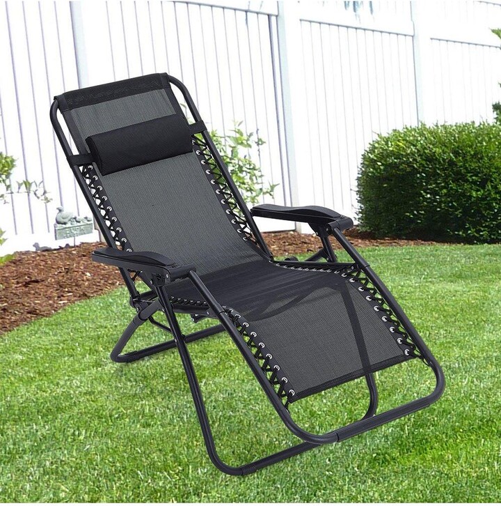 Living and Home Folding Recliner Zero Gravity Beach Chair ShopStyle