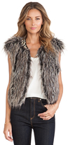 Thumbnail for your product : Twelfth St. By Cynthia Vincent By Cynthia Vincent Faux Fur Vest