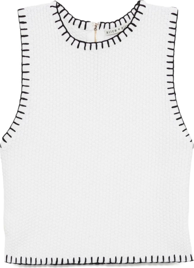 Alice + Olivia Amity tank top