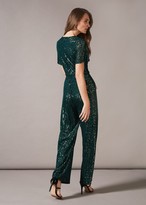 Thumbnail for your product : Phase Eight Alessandra Sequin Jumpsuit
