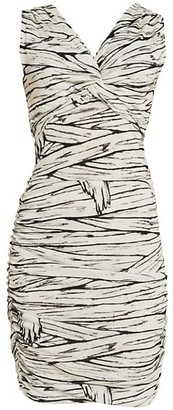 Moschino Mummy Print Bodycon Dress