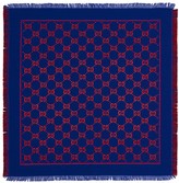 Thumbnail for your product : Gucci Children GG motif lamé scarf