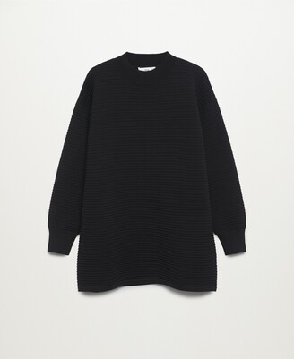 mango black jumper
