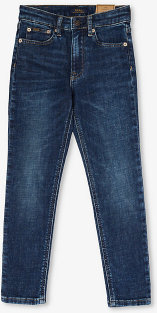 Polo Ralph Lauren Ferris Wash Faded-Wash Straight-Leg Stretch-Denim Blend Jeans 7-12 Years 10 Years
