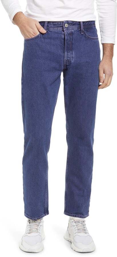 Jack & Jones Denim Trousers in Blue for Men Mens Clothing Jeans Straight-leg jeans 